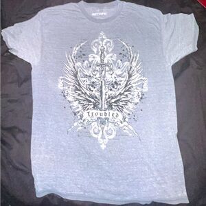 Y2K affliction like shirt